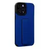 Newface Apple iPhone 12 Pro Max Kılıf Mega Standlı Silikon - Mavi