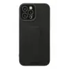 Newface Apple iPhone 12 Pro Max Kılıf Mega Standlı Silikon - Siyah