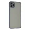 Newface Apple iPhone 12 Pro Max Kılıf Montreal Silikon Kapak - Gri