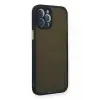 Newface Apple iPhone 12 Pro Max Kılıf Montreal Silikon Kapak - Lacivert