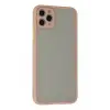 Newface Apple iPhone 12 Pro Max Kılıf Montreal Silikon Kapak - Pembe