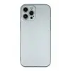 Newface Apple iPhone 12 Pro Max Kılıf Nano içi Kadife Silikon - Sky Blue