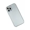 Newface Apple iPhone 12 Pro Max Kılıf Nano içi Kadife Silikon - Sky Blue