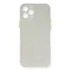 Newface Apple iPhone 12 Pro Max Kılıf PP Ultra İnce Kapak - Beyaz