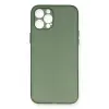 Newface Apple iPhone 12 Pro Max Kılıf PP Ultra İnce Kapak - Yeşil