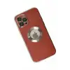 Newface Apple iPhone 12 Pro Max Kılıf Store Silikon - Kırmızı