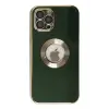 Newface Apple iPhone 12 Pro Max Kılıf Store Silikon - Yeşil