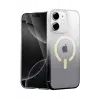 Newface Apple iPhone 12 Pummel Shiny Magsafe Kapak - Siyah