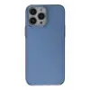 Newface Apple iPhone 13 Pro Kılıf Anka PC Sert Metal Kapak - Mavi
