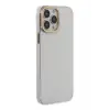 Newface Apple iPhone 13 Pro Kılıf Anka PC Sert Metal Kapak - Şeffaf