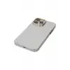 Newface Apple iPhone 13 Pro Kılıf Anka PC Sert Metal Kapak - Şeffaf