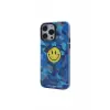 Newface Apple iPhone 13 Pro Kılıf Apollo Magneticsafe Desenli Kapak - Apollo Mavi - 1