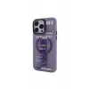 Newface Apple iPhone 13 Pro Kılıf Apollo Magneticsafe Desenli Kapak - Apollo Mor - 3