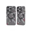 Newface Apple iPhone 13 Pro Kılıf Apollo Magneticsafe Desenli Kapak - Apollo Siyah - 3