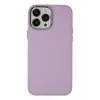 Newface Apple iPhone 13 Pro Kılıf Asya Deri Silikon - Lila