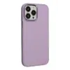 Newface Apple iPhone 13 Pro Kılıf Asya Deri Silikon - Lila
