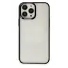 Newface Apple iPhone 13 Pro Kılıf Element Silikon - Siyah