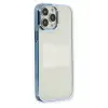Newface Apple iPhone 13 Pro Kılıf Element Silikon - Sky Blue