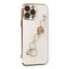 Newface Apple iPhone 13 Pro Kılıf Esila Silikon - Beyaz