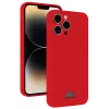 Newface Apple iPhone 13 Pro Kılıf Kelvin Kartvizitli Silikon - Kırmızı