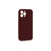 Newface Apple iPhone 13 Pro Kılıf Lansman Legant Silikon - Bordo