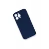 Newface Apple iPhone 13 Pro Kılıf Lansman Legant Silikon - Lacivert