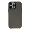 Newface Apple iPhone 13 Pro Max Kılıf Anka PC Sert Metal Kapak - Siyah