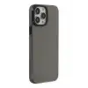 Newface Apple iPhone 13 Pro Max Kılıf Anka PC Sert Metal Kapak - Siyah