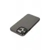 Newface Apple iPhone 13 Pro Max Kılıf Anka PC Sert Metal Kapak - Siyah