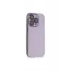 Newface Apple iPhone 13 Pro Max Kılıf Armada Lensli Kapak - Lila