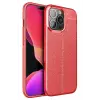Newface Apple iPhone 13 Pro Max Kılıf Auto Focus Kapak - Kırmızı