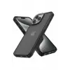 Newface Apple iPhone 13 Pro Max Kılıf Elegant Kapak - Siyah