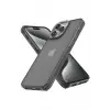 Newface Apple iPhone 13 Pro Max Kılıf Elegant Kapak - Titan Gri