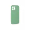 Newface Apple iPhone 13 Pro Max Kılıf Lansman Legant Silikon - Yeşil
