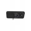 Newface Apple iPhone 13 Pro Max Kılıf Lukka Magneticsafe Kapak - Siyah