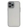 Newface Apple iPhone 13 Pro Max Kılıf Montreal Silikon Kapak - Gri