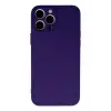 Newface Apple iPhone 13 Pro Max Kılıf Nano içi Kadife Silikon - Mor