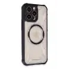 Newface Apple iPhone 13 Pro Max Kılıf Prag Magneticsafe Kapak - Siyah