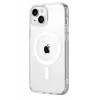 Newface Apple iPhone 14 Combo Sert Şeffaf Magsafe Kapak - Şeffaf