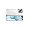 Newface Apple iPhone 14 Fiyonk Desenli Kapak - Desen 4