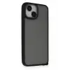 Newface Apple iPhone 14 Kılıf Elegant Kapak - Siyah
