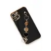 Newface Apple iPhone 14 Kılıf Esila Silikon - Siyah