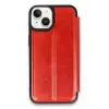 Newface Apple iPhone 14 Kılıf Flip Cover - Kırmızı