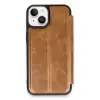 Newface Apple iPhone 14 Kılıf Flip Cover - Taba