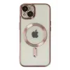 Newface Apple iPhone 14 Kılıf Kross Magneticsafe Kapak - Rose