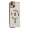 Newface Apple iPhone 14 Kılıf Kross Magneticsafe Kapak - Rose