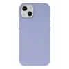 Newface Apple iPhone 14 Kılıf Nano içi Kadife Silikon - Lila