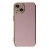 Newface Apple iPhone 14 Kılıf Volet Silikon - Mor