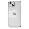 Newface Apple iPhone 14 Plus Kılıf Element Silikon - Gümüş