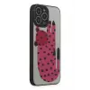 Newface Apple iPhone 14 Pro Kılıf Mirror Desenli Kapak - Mirror - 12